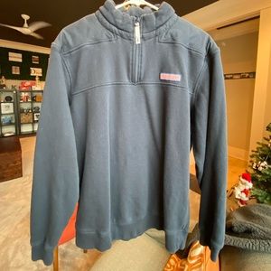 Vineyard Vines Navy Quarter-Zip